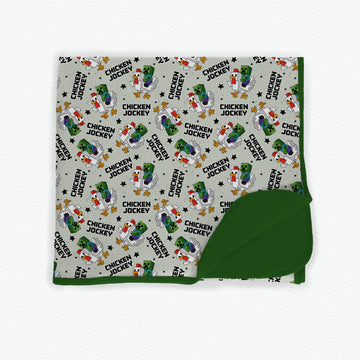 Jockey In The Coop  Bamboo Blanket **PreOrder**