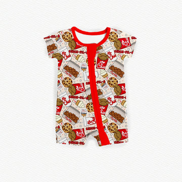 Eat More Chikin Zipper Shortie **PreOrder**