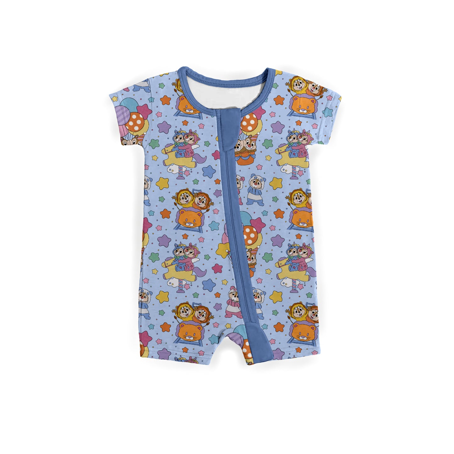 Cozy Critter Crew Zipper Shortie *RTS*