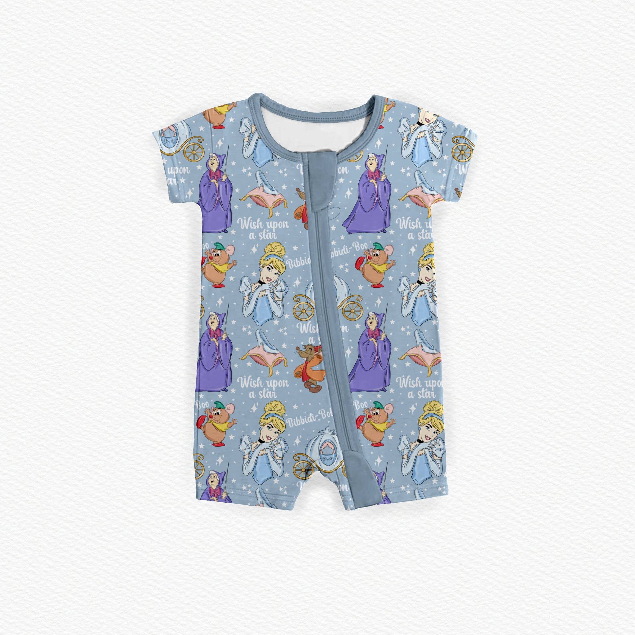 Glass Slipper Zipper Shortie *RTS*