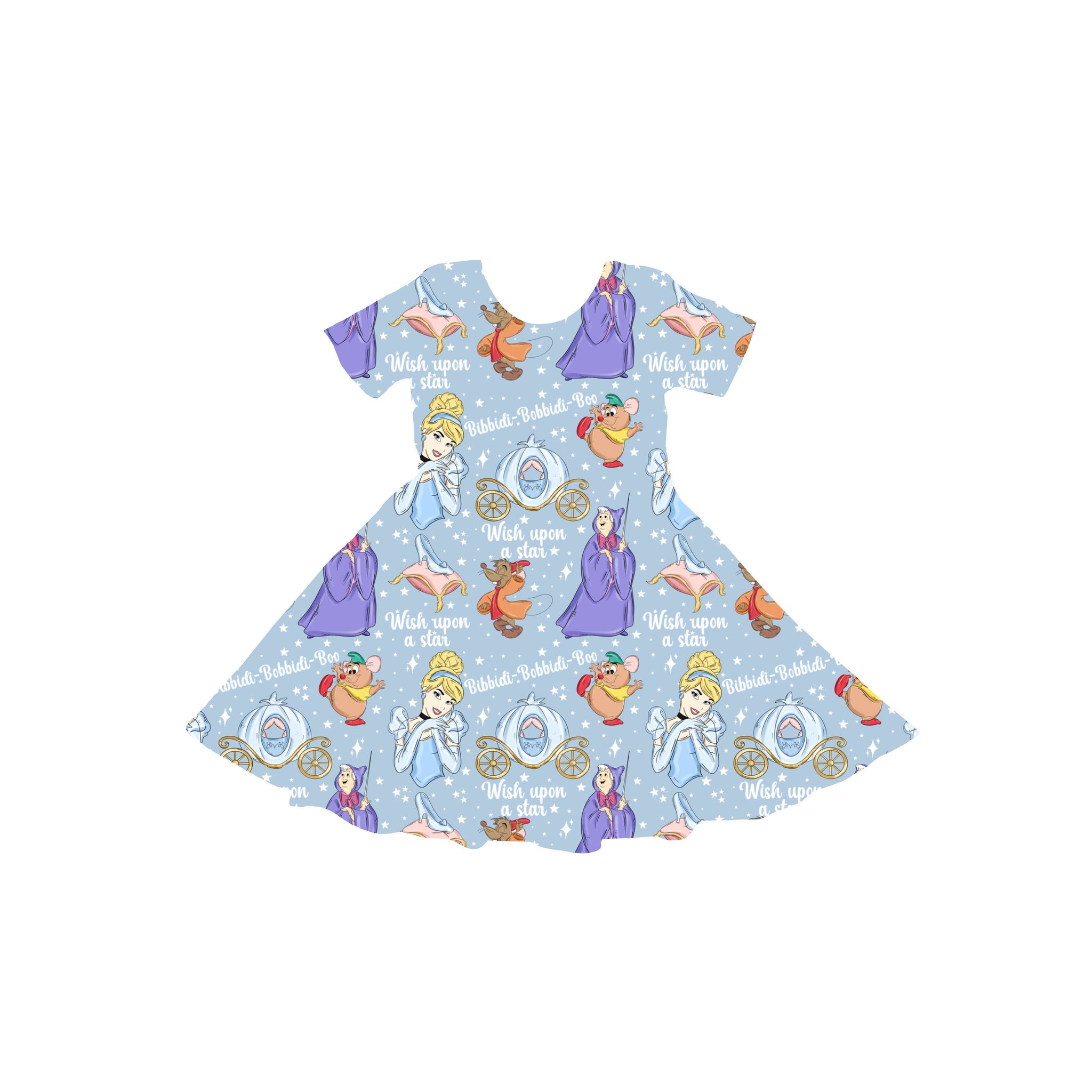 Glass Slipper Youth Twirl Dress *RTS*