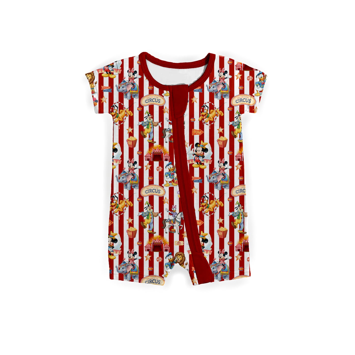 Main Street Circus Crew Zipper Shortie **PreOrder**