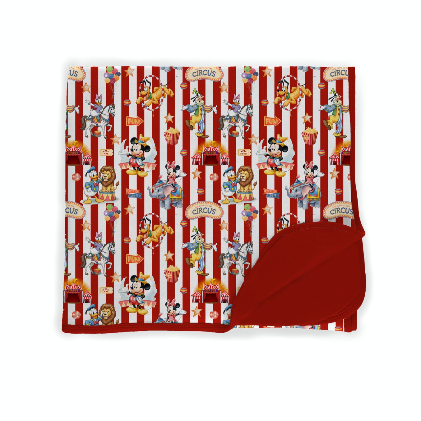 Main Street Circus Crew Bamboo Blanket **PreOrder**