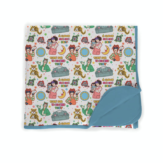 Clown & Dolly Bamboo Blanket **PreOrder**