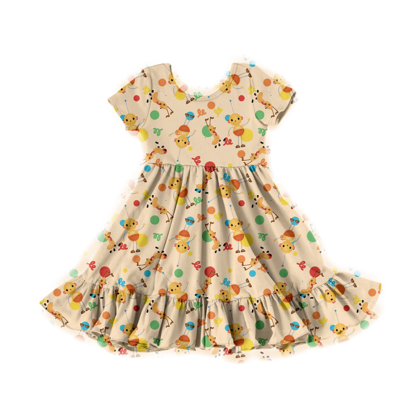 Tiny Planet Playtime Youth Twirl Dress *RTS*