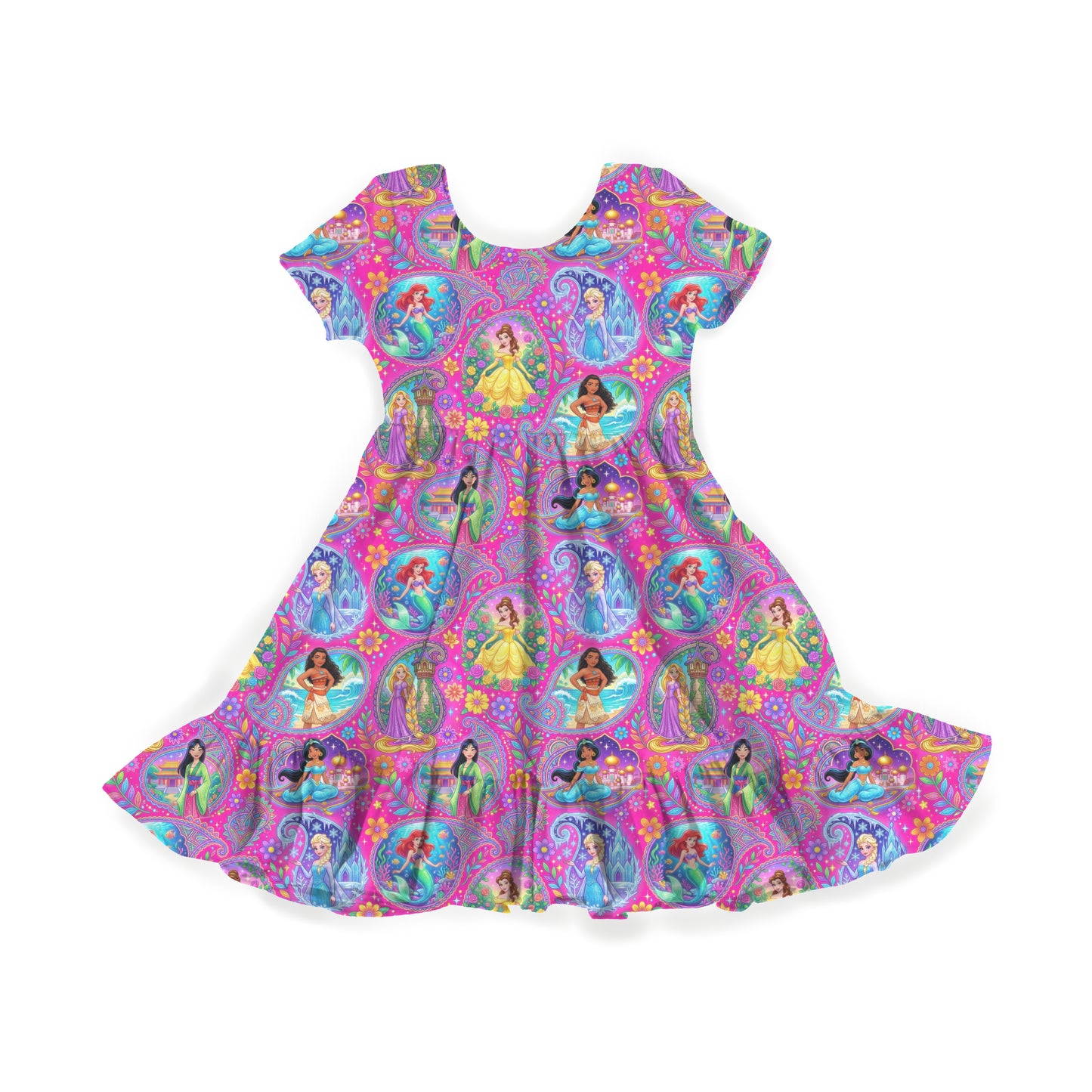 Paisley Princesses Youth Twirl Dress **PreOrder**