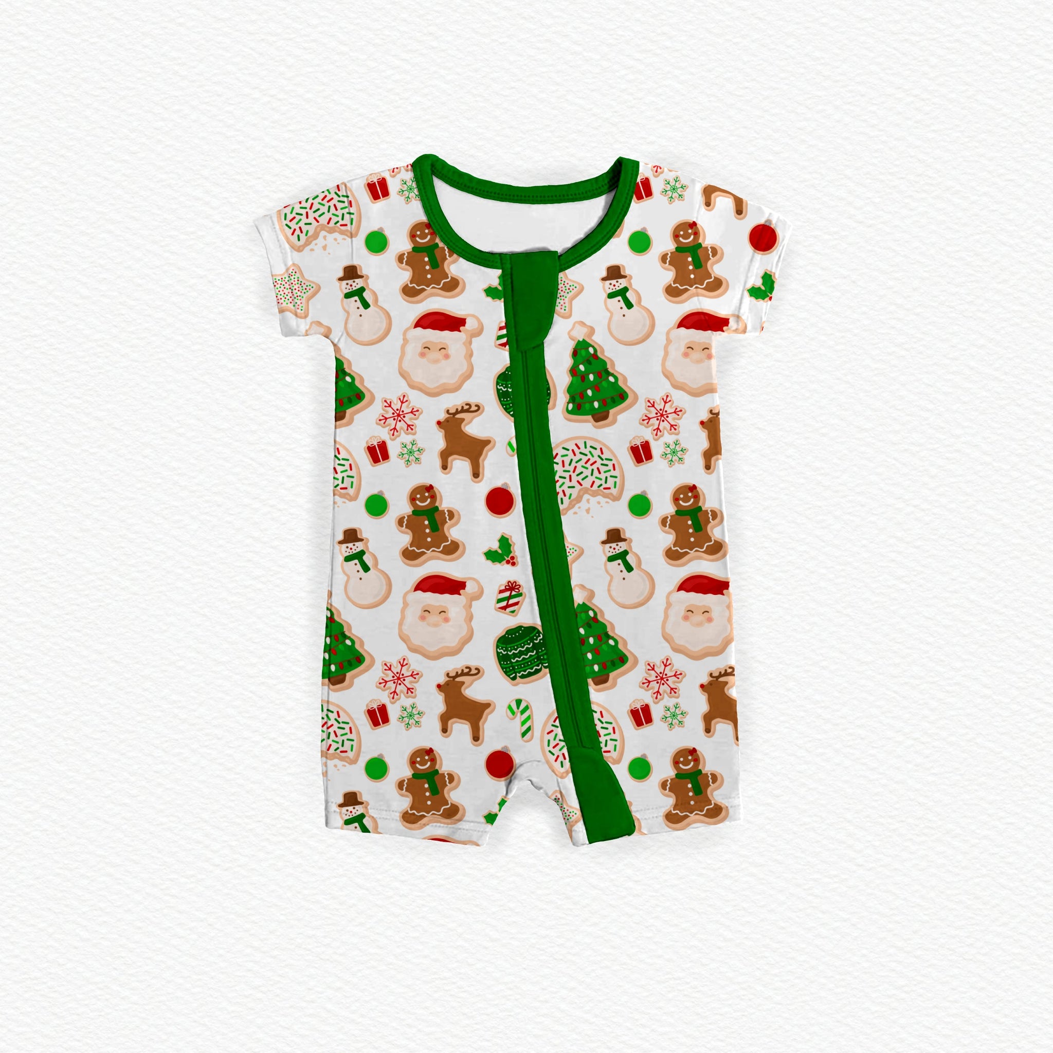 Christmas Cookies Zipper Shortie **PreOrder**