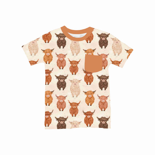 Highland Harmony Pocket T-Shirt *RTS*