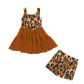 Lovely Leopard Youth Yoga Dress **PreOrder**