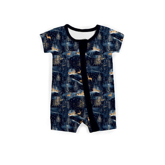 A Woodland Winter Zipper Shortie **PreOrder**