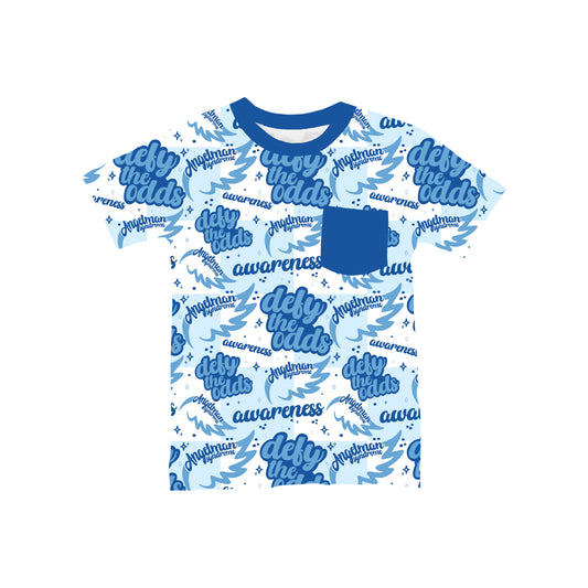 Angelman Syndrome Awareness Pocket T-Shirt **PreOrder**
