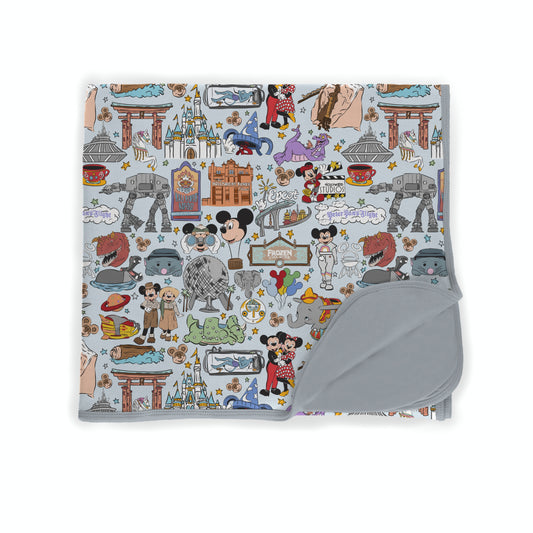 Where Dreams Come True Bamboo Blanket **PreOrder**