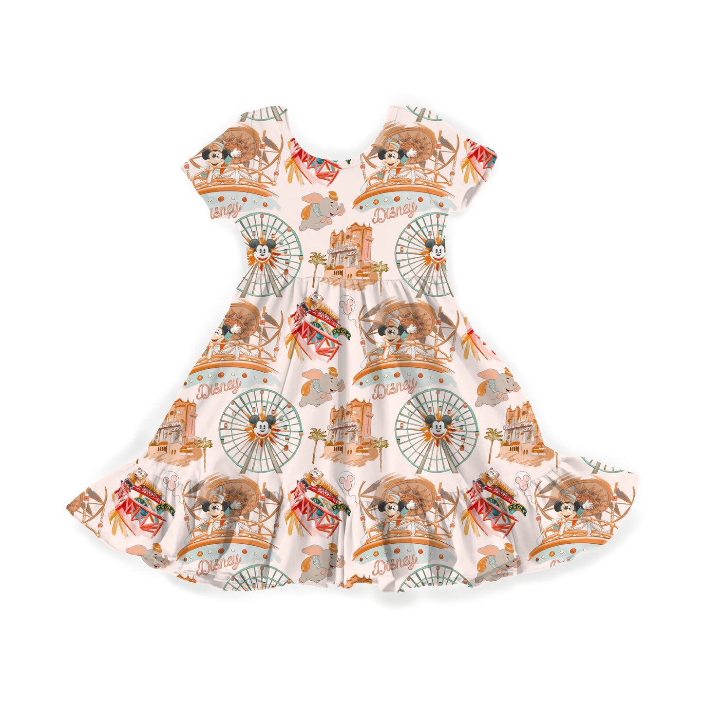 Carnival of Wishes Youth Twirl Dress *RTS*