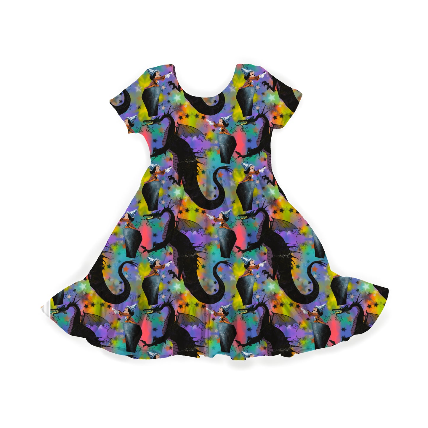 Dragons Spell Youth Twirl Dress **PreOrder**