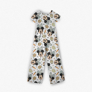 Hoppy Easter Mouse Blue Jumpsuit **PreOrder**