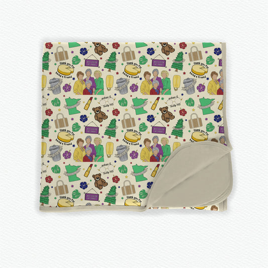 Golden & Glorious Bamboo Blanket *RTS*