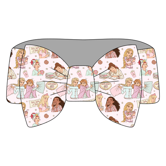 Enchanted Sleepover Bamboo Bow Headband *RTS*