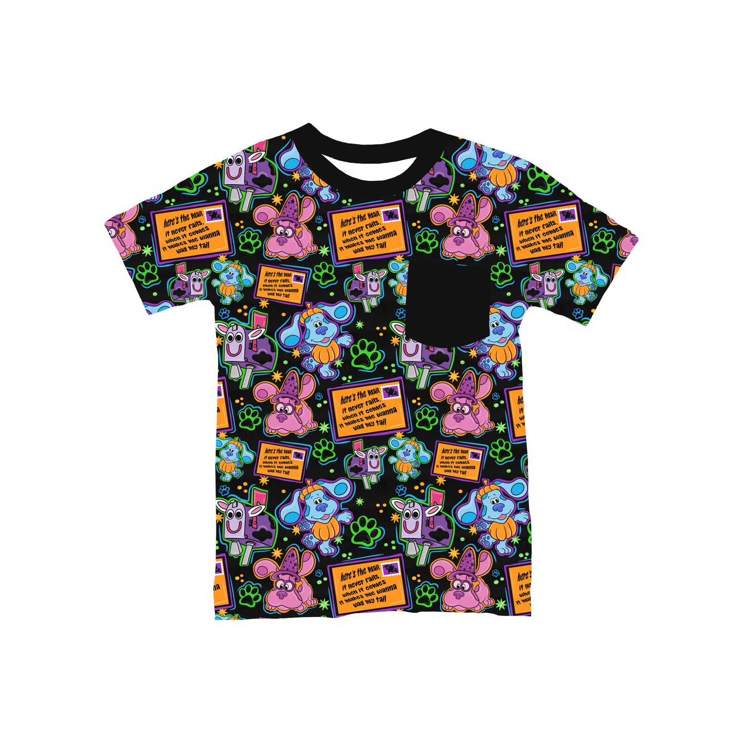 Blue's Boo Crew Pocket T-Shirt **PreOrder**