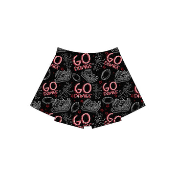 Go Dawgs! Adult Active Wear Skirt *RTS*