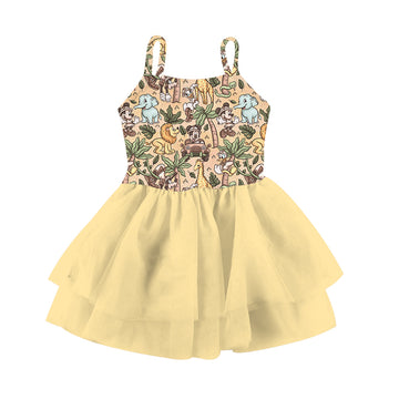 Safari Characters Youth Tutu Dress *RTS*