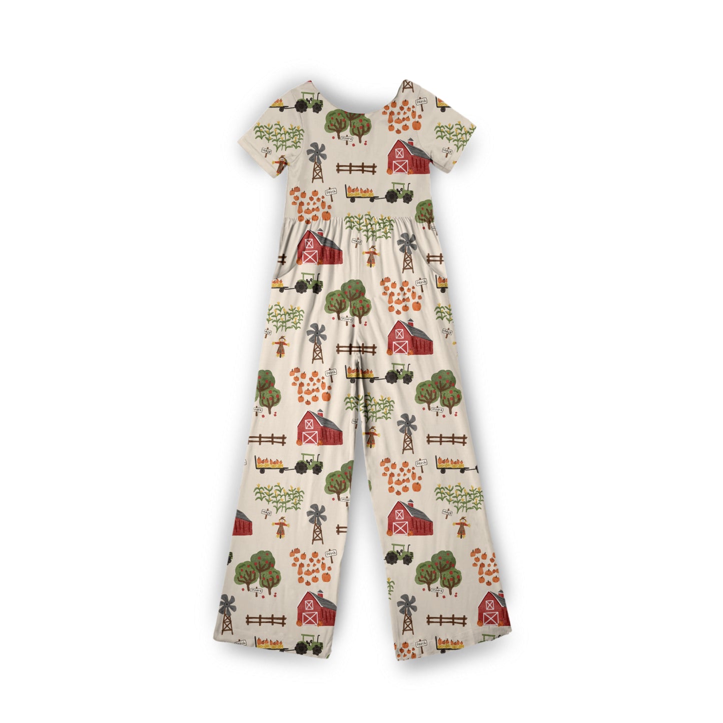 Autumn on the Farm Jumpsuit **PreOrder**