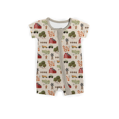 Autumn on the Farm Zipper Shortie **PreOrder**