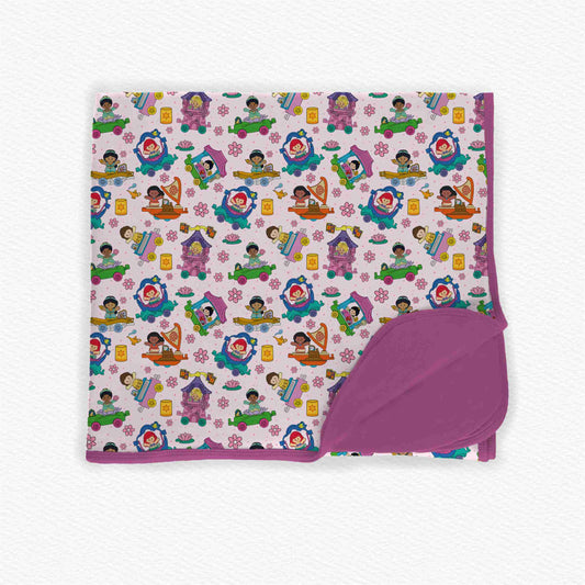 Little Royals at Play Bamboo Blanket *RTS*