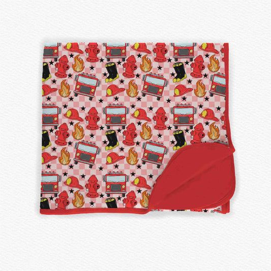 Brave in the Blaze Bamboo Blanket *RTS*