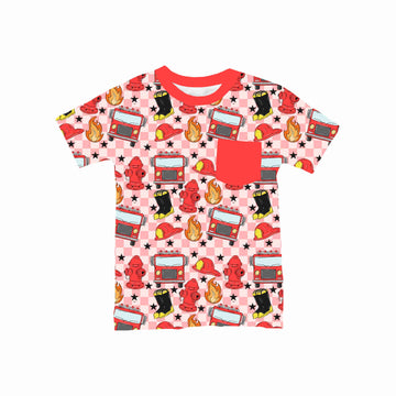 Brave in the Blaze Pocket T-Shirt **PreOrder**