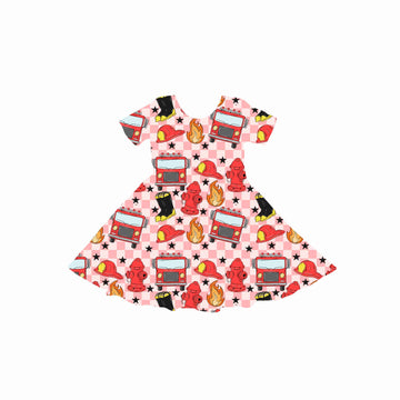 Brave in the Blaze Youth Twirl Dress **PreOrder**