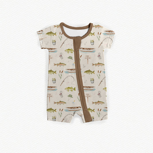 Gone Fishing Zipper Shortie *RTS*