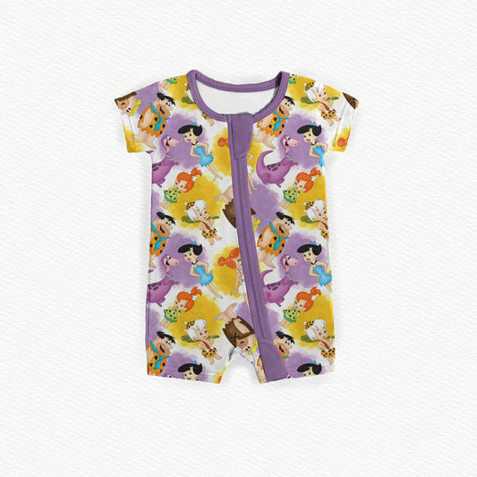 Yabba Dabba Crew Zipper Shortie *RTS*
