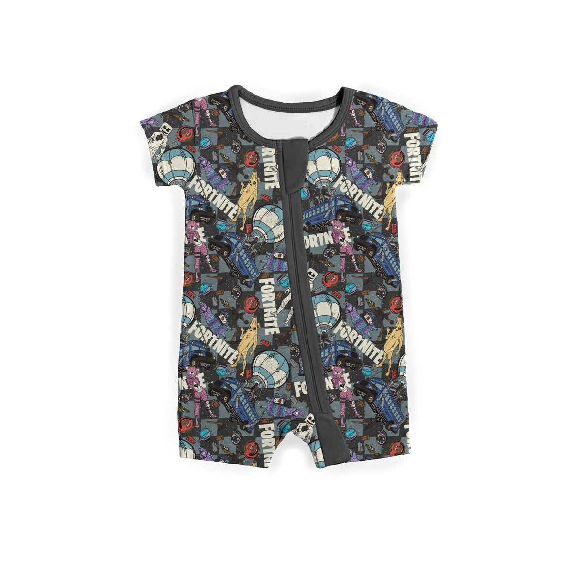 Victory Royale Zipper Shortie **PreOrder**