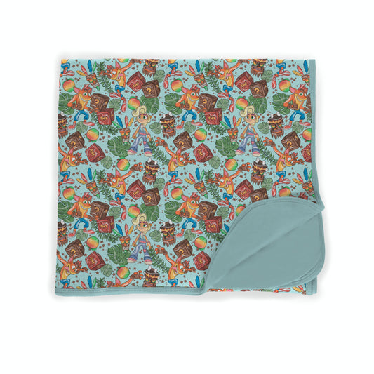 Crash & Dash Bamboo Blanket **PreOrder**