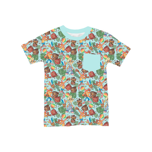 Crash & Dash Pocket T-Shirt **PreOrder**