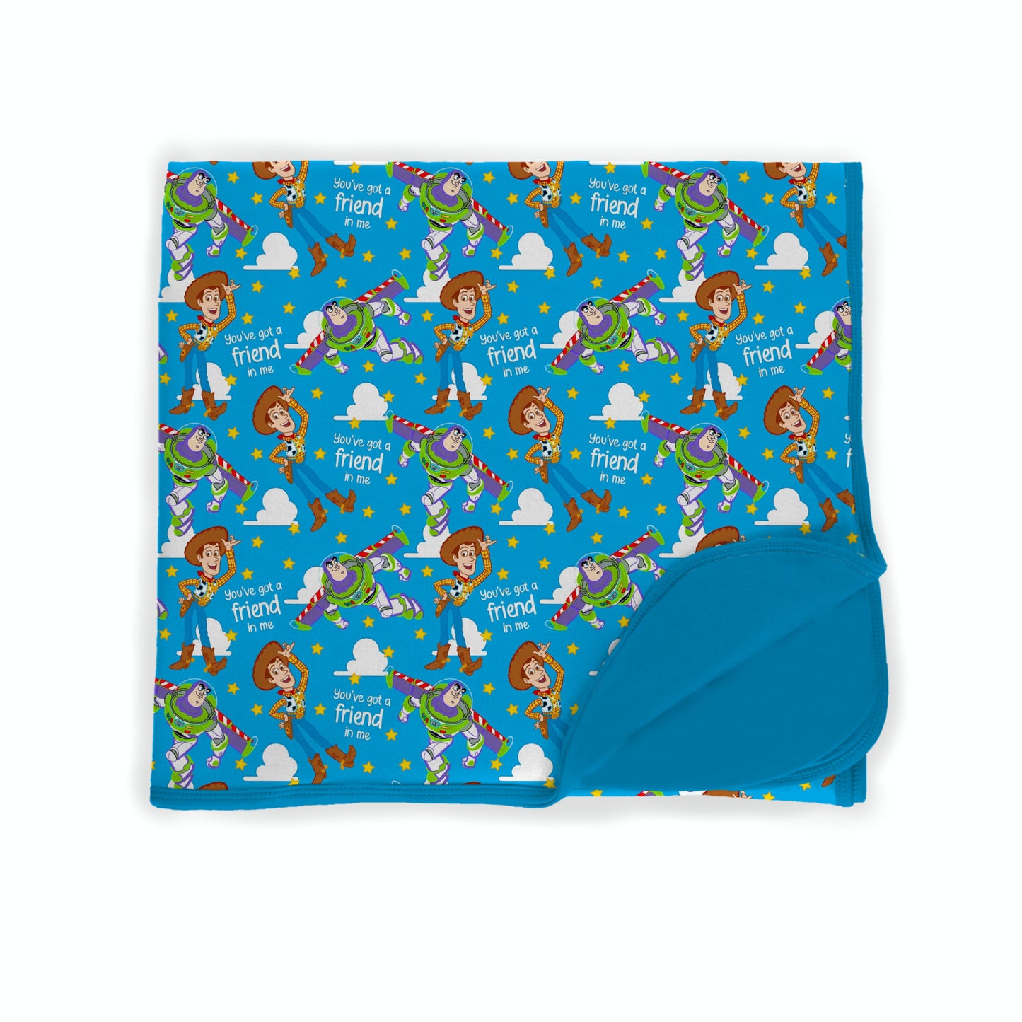 Sheriff and Space Ranger Bamboo Blanket **PreOrder**