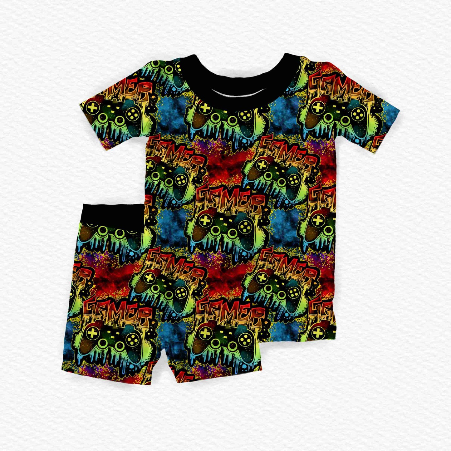 Gamer Mode Activated Youth Short Set *RTS*