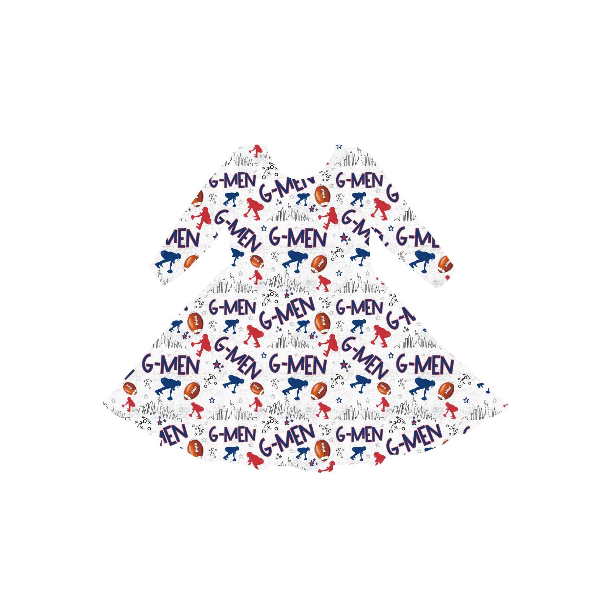 Giants Youth Twirl Dress *RTS*