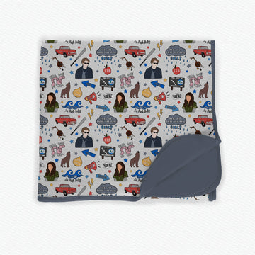 Midnight in Forks Bamboo Blanket **PreOrder**