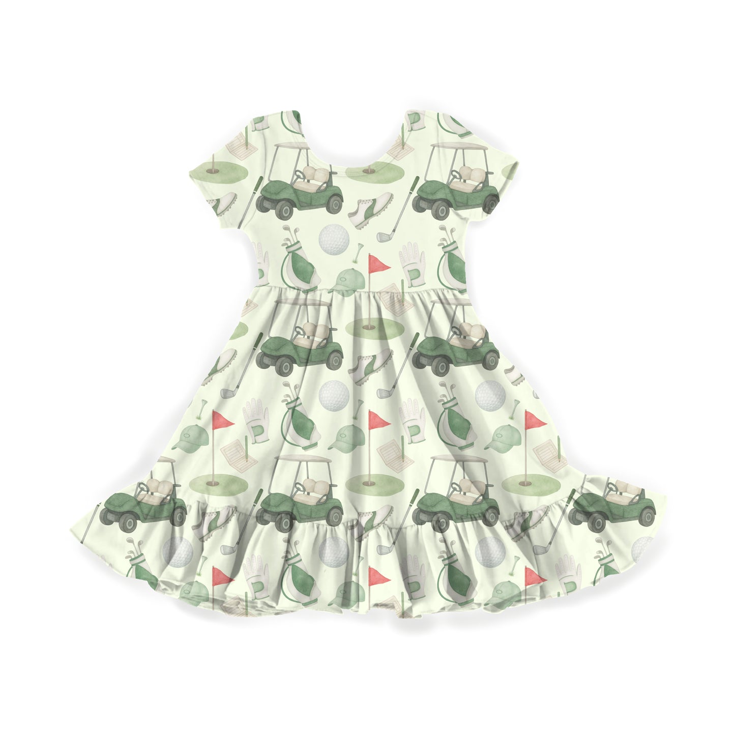 Chasing Birdies Youth Twirl Dress *RTS*