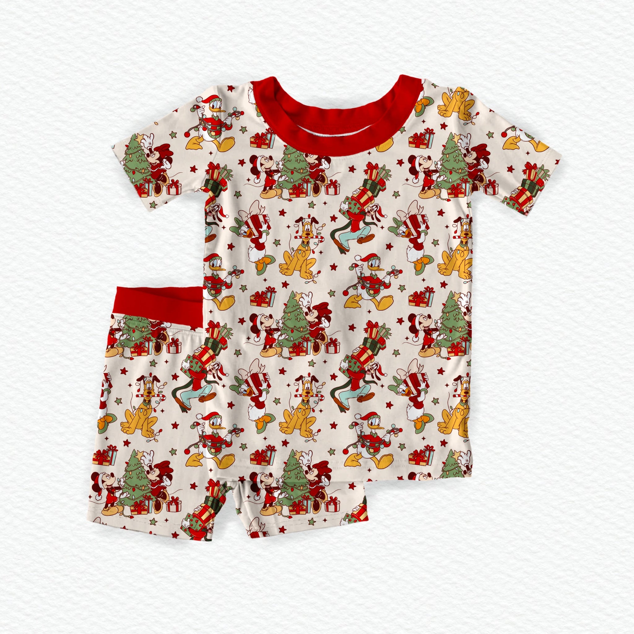 Merry Mousemas Youth Short Set **PreOrder**