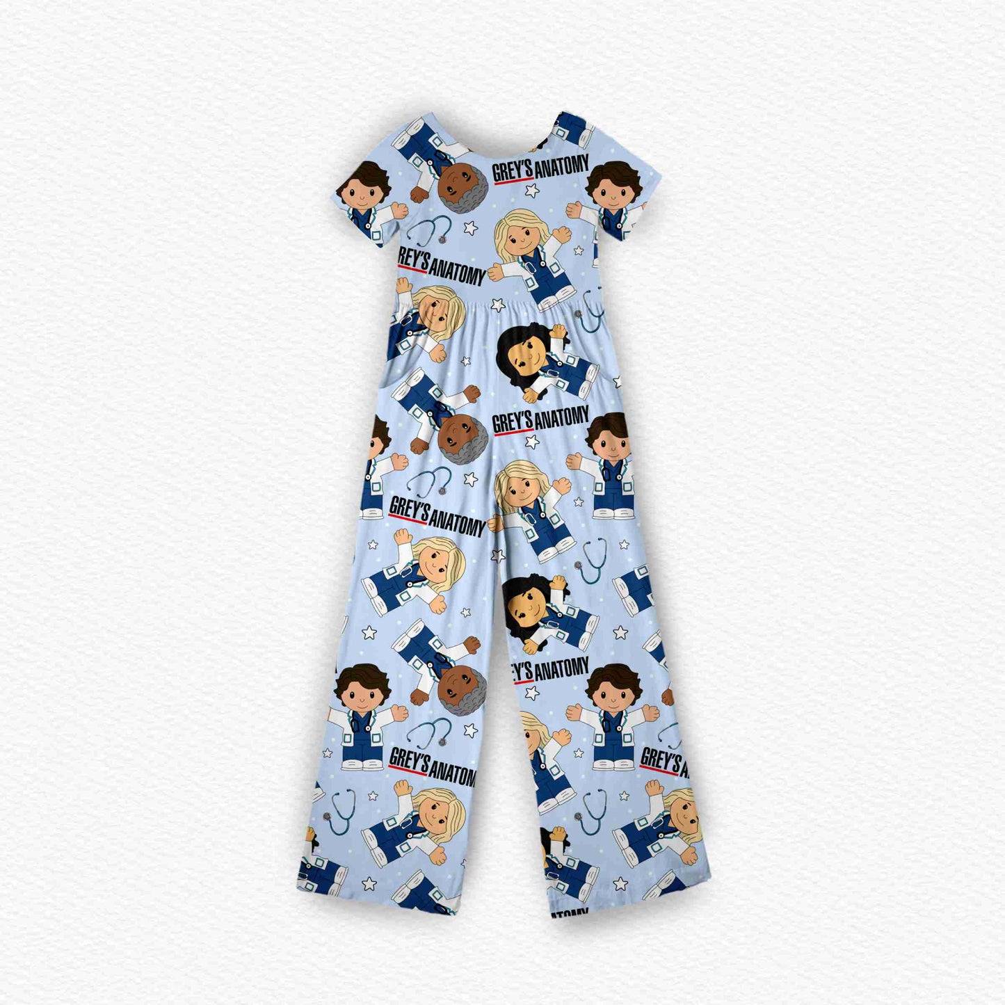 Little Scrubs Squad Jumpsuit *RTS*
