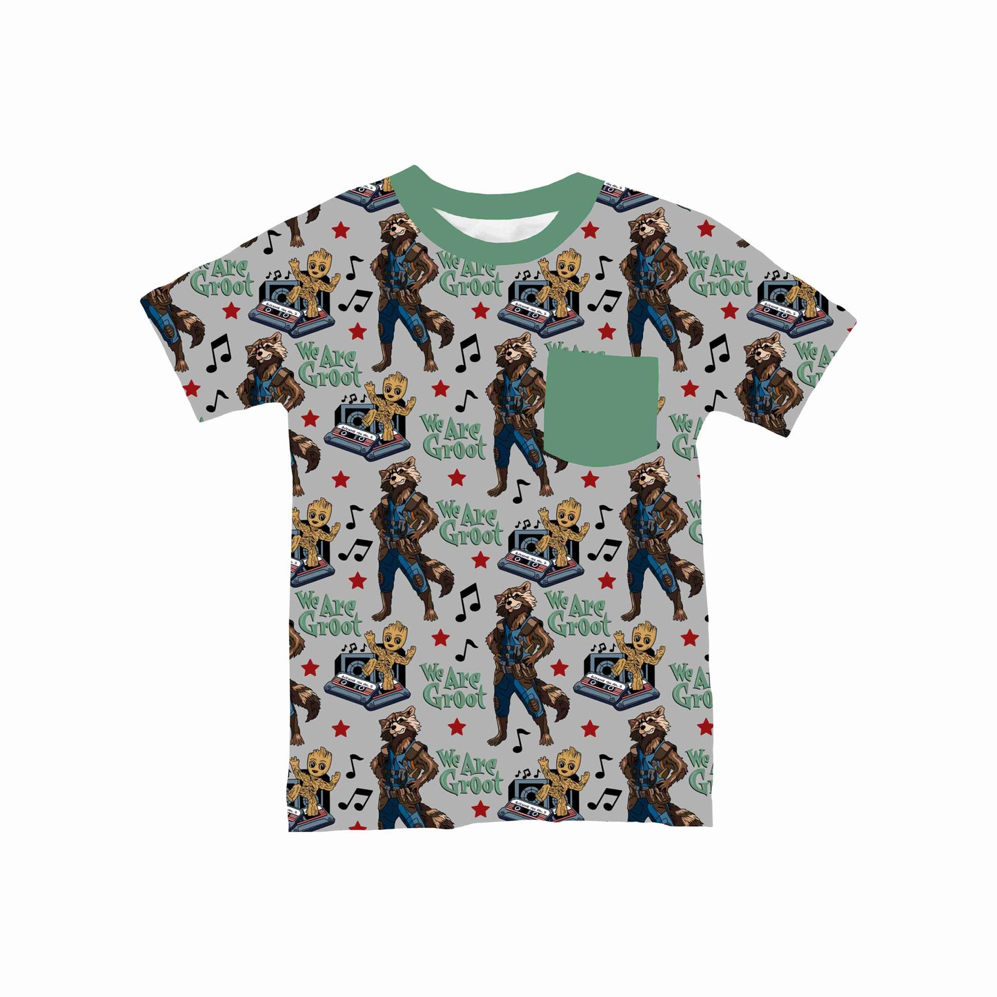 Cosmic Tree Buddy Pocket T-Shirt *RTS*