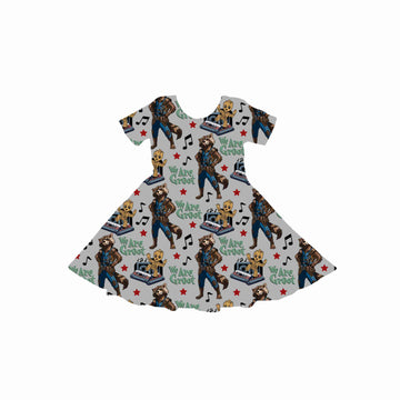 Cosmic Tree Buddy Youth Twirl Dress **PreOrder**