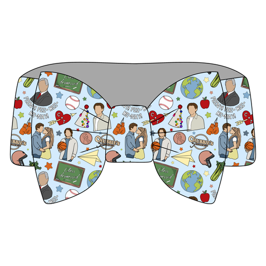 Hallway Memories Bamboo Bow Headband *RTS*