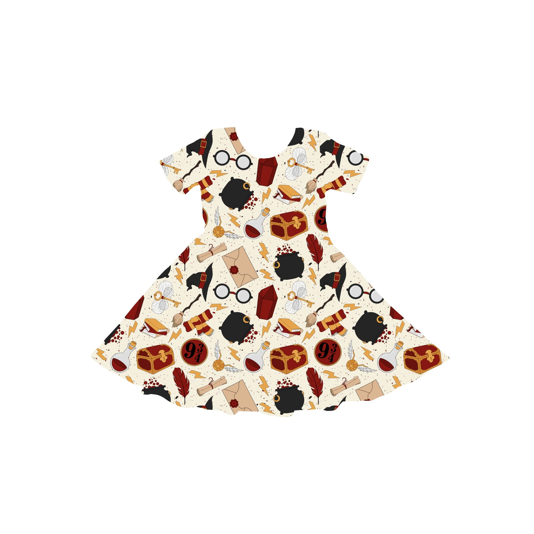 Diagon Alley Youth Twirl Dress *RTS*