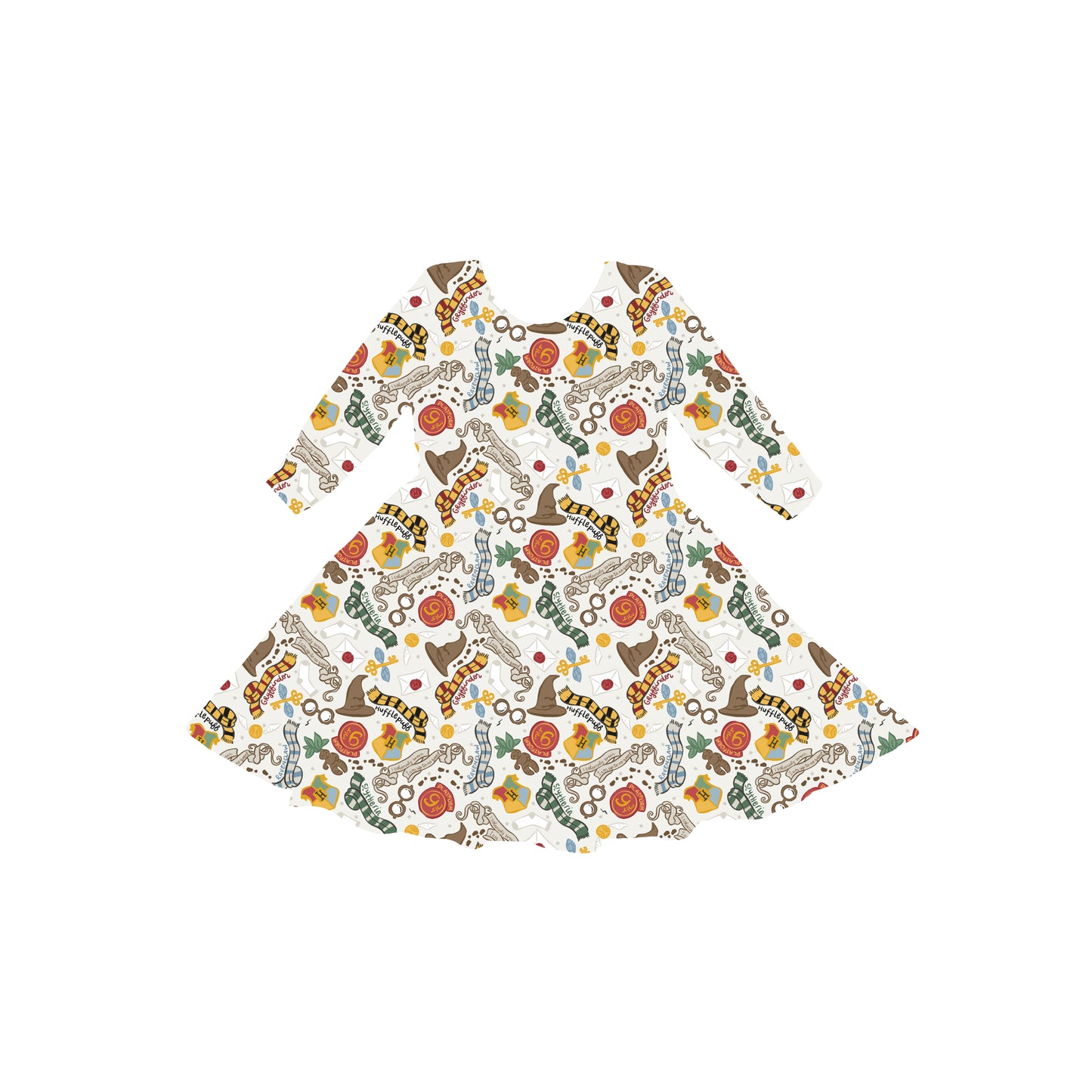 Mystic Lessons Await Youth Twirl Dress *RTS*