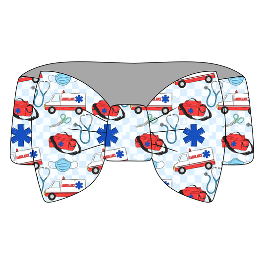 Heartbeat Heroes Bamboo Bow Headband *RTS*