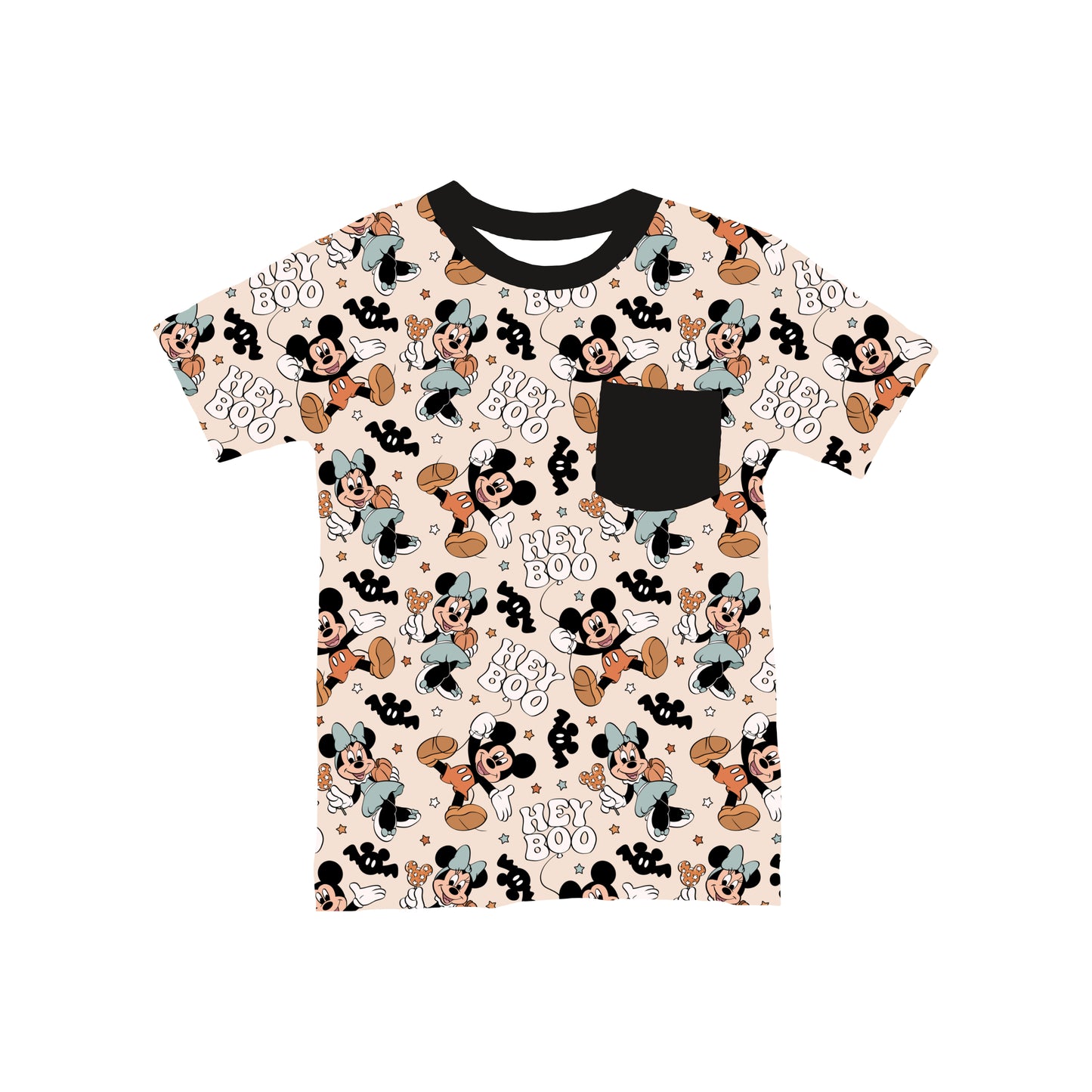 Hey Boo Pocket T-Shirt **PreOrder**