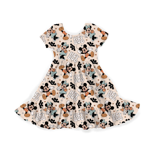 Hey Boo Youth Twirl Dress **PreOrder**